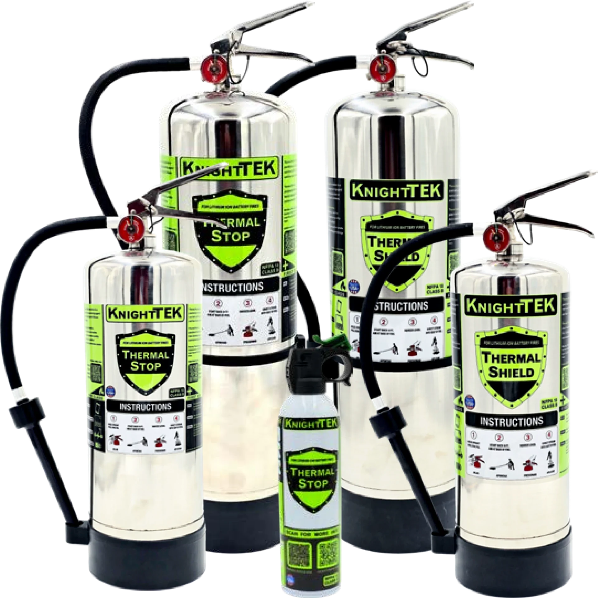 Thermal Stop™ and Thermal Shield™ Extinguisher Range